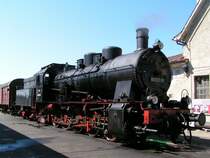 657.2770 qualmt am  Werkstattgleis  vor sich hin; 
LA Kohle&Dampf in Ampflwang 2006-07-11