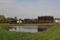 V36 005 mit Fotog�terzug am 29.04.2012 in Heiligenfelde