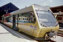 Steurwagen ABt 344 im Bahnhof von Zweisimmen am 01.07.2006