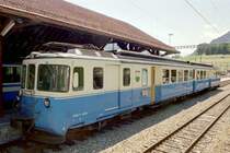 ABDe 8/8 4002 Vaud im Bahnhof von Zweisimmen am 01.07.2006