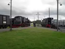 Am 15.09.2012 stehen nun beide G�terz�ge in Siersleben.