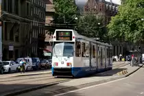 913 (11G) Nieuwzijdsvoorburgwal Amsterdam 06-09-12.Fahrrichtung Amsterdam CS.