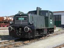 Diesellok 2060.58 bei der �GEG in Ampflwang O� am 10. Juli 06