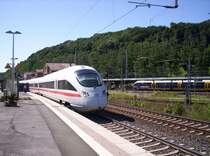 ICE-T  411 023  als ICE ???? von D�sseldorf nach Leipzig Hbf in Altenbeken.