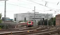 472 045-4 und 012-4 als S21 nach Elbgaustra�e an der Einfahrt Hamburg Hbf 5.8.12
