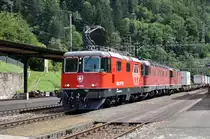 420 209 + 11685 + 11338  Amsteg  16.08.12