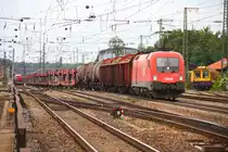 1116 267 biegt in Rosenheim auf die Salzburger Bahn ab - 15/09/2012
