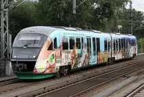 Der VT 06A der Vogtlandbahn f�hrt als RB durch Berlin Tiergarten nach Zwickau am 06.08.2012