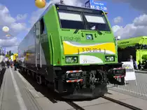 19.09.12 InnoTrans Berlin ; eine TRAXX P160 f�r DC 3kV