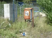 Sep. 2008 Berlin Hamburg und Lehrter Bahnhof, Heidestr. Reste der Fernmeldeanlagen.