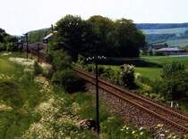 Ausfahrt Gr�venwiesbach Richtung Wetzlar, 1. H�lfte der 1980iger Jahre.