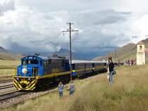PeruRail 659 ( Alco/MLW DL560D von 1974 ) La Raya - 25/04/2007