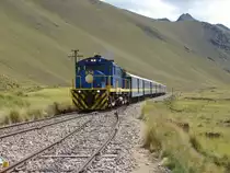 PeruRail 654 ( Alco/MLW DL560D von 1973 ) La Raya - 25/04/2007