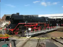 Die  Heizerseite  der BR 41 1135 der DR am 16.09.2012 auf der Scheibe des Bw Arnstadt historisch in Th�ringen.

Besuch des Museums absolut empfehlenswert:
www.ebm-arnstadt.de