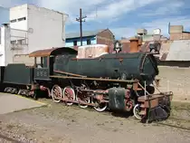 Dampflok 252 in Juliaca , ein trauriger Rest  - 25/04/2007