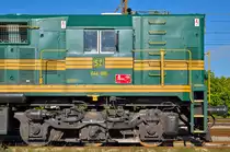 Kabinenansicht der in Pragersko stehende Lok der Serie 644. /28.9.2012