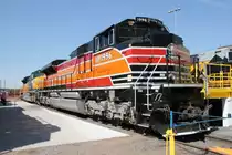 Union Pacific SD70ACe 1983 im historische Southern Pacific Lackierung, North Platte Nebraska. 14.9.2012 Bild.