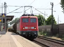 N�chster Fotohalt am 29.06.2012 war dann Dedensen-G�mmer. Hier konnte als erstes 140 833-5 mit einem gemischtem Gz in Fahrtrichtung Wunstorf abgelichtet werden.