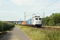 Lokomotion 139 312-3 mit dem DGS 91692 in Meerbusch-Osterath am 17.8.2012 