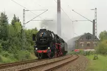 Sonderzug von Bochum Dahlausen nach Bochum Hbf mit 52 8134-0 am 16.09.2012 in Essen Horst.
