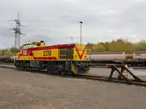 Die G 1206 220 abgestellt am 06.10.2012 in B�hlen.