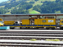 Alpha Rail Team - Materialwagen Res 33 80 399 8 079-6 in Frutigen am 17.09.2012