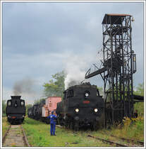 433.001 aus Brno bei der Bekohlung am 22.9.2012 in Strasshof.