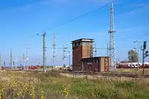Stillgelegtes Befehlsstellwerk B3 in Pasewalk. - 16.10.2012