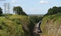 CC 72160 mit dem CIC 1741 (Paris Est-Belfort) bei Chaux-l�s-Port 16.8.12