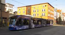 EVAG 628 als Linie 3 vom Europaplatz zum Urbicher Kreuz, am 21.10.2012 am Hauptbahnhof Erfurt.