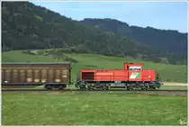 Mitzieher der STLB Lok D5, welche mit dem Zellstoffzug SGAG 93435 von P�ls nach St. Michael f�hrt. 
Sillweg 19.10.2012
