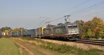 Hector Rail 241 008  Galore  und 241 002  Skywalker  mit KLV-Zug in Richtung Osnabr�ck (Vehrte, 21.10.12).