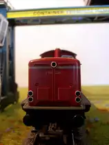 Ein sch�ner Blick auf die V100 1224. Foto 19.06.2012