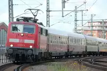 Hanseat IC2417 111 124-4 am 15.07.2012 in Hamburg.