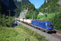 Ungew�hnlicher Gast auf der Tauernbahn. (September 2012)