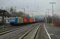 TXL 185 518-8 (Transped) mit DGS 43941 Hamburg Waltershof - Wien Freudenau Hafen  am 24.02.2012 in Kreiensen