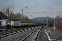 E 189-930 RT mit DGS 48969 Bremen Rbf - Kalsdorf/A  f�hrt am 24.02.2012 in Kreiensen ein