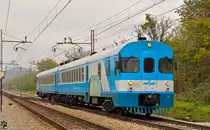 S� 711-019 f�hrt durch Maribor-Tabor Richtung Ormo�. /25.10.2012