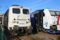 LokoMotion 139 260 mit j�ngerer Schwester in Kufstein - 21/10/2012
(fotografiert von �ffentl. Gel�nde)