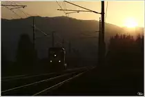Feierabend - 2068 019 f�hrt nach dem Verschubdienst rund um Zeltweg, wieder retour in die Traktion Knittelfeld. 
Lind bei Zeltweg 25.10.2012