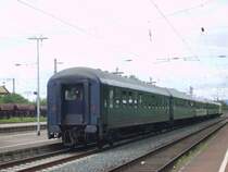 Am Ende des von ES64 U2-064 gef�hrten Sonderzuges befanden sich diese Wagen.
