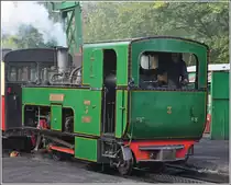 SLM Lok Nr 3 Jahrgang 1895 wird als n�chste Lok Richtung Snowdon abfahren. (06.09.2012)