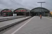 WROCŁAW (Woiwodschaft Niederschlesien), 10.10.2012, Bahnhof Wrocław Główny