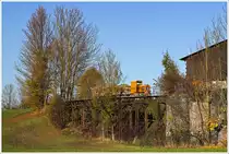 Die DIMA Lok der Feldbahn der Ziegelei Danreiter Ried.31.10.2012