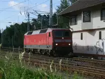 Am 24.Juli 2011 �bernahm 120 119 in Binz den Uex nach K�ln.