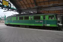WROCŁAW (Woiwodschaft Niederschlesien), 10.10.2012, EU07-369 als TLK 83100/1 von Szczecin Główny nach Przemyśl Główny im Bahnhof Wrocław Główny