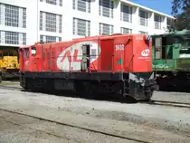 ALL 3632 (EMD GA8) in der Zentralwerkstatt in Curitiba (Foto genehmigt w�hrend off. F�hrung) - 03/09/2006