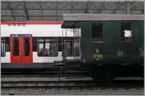 Regionaler SBB Reisekomfort vor 100 Jahren und heute.
Lausanne, den 3. Okt. 2012
