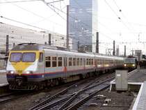 Am Morgen des 4. Februar im Gare du Midi/Zuidstation in Br�ssel.