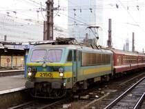 2150 am Morgen des 4. Februar im Gare du Midi/Zuidstation in Br�ssel.
